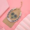 Metal Horseshoe Pendant Wedding Favors with Kraft Tags Wedding Decorations Party Supplies Gifts for