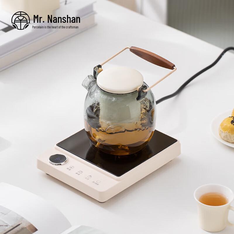 Nanshan Mr. Glass Health Teapot with Electric Stove Set