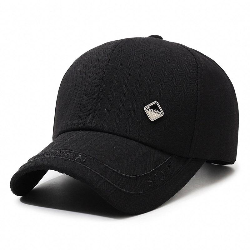 Hut Herren Frühling und Herbst Neu Einfach Mittelalterlich und Älter Sonnenhut Sonnenschutz Baseballkappe Outdoor Lässig Vielseitig Herrenhut