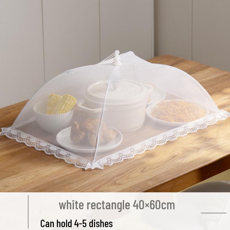 

Большой складной чехол для еды: Защита от мух, Идеально для кухни и использования на открытом воздухе