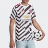 Adidas Manchester United Away Fan Version Sports Jersey Men Tops White FM4263