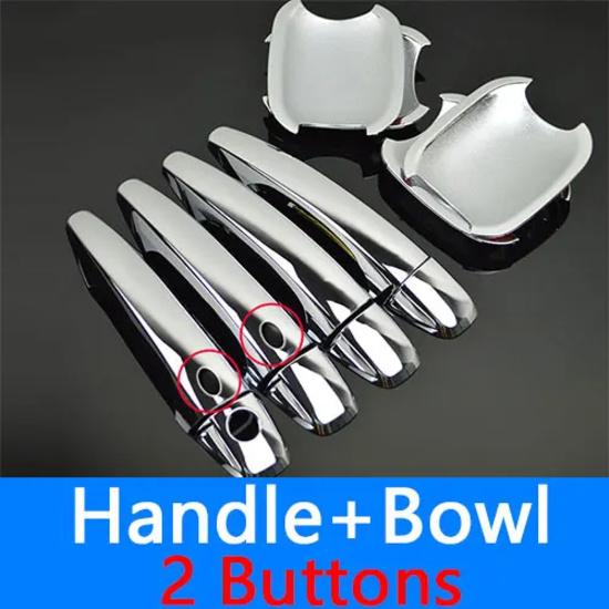 For Suzuki SX4 Accessories 2006-2013 Chrome Door Handle Covers Fiat Sedici 2007 2008 2009 2010 2011 2012 Car Styling Stickers