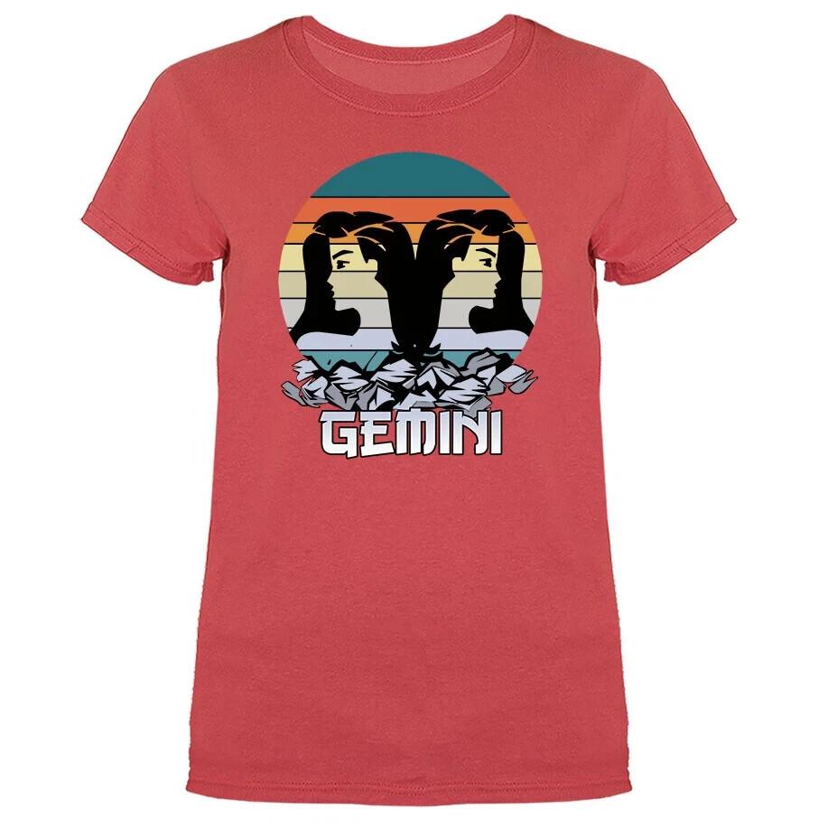 Gemini Zodiac Sign Horoscope Astrological Women039s T-shirt