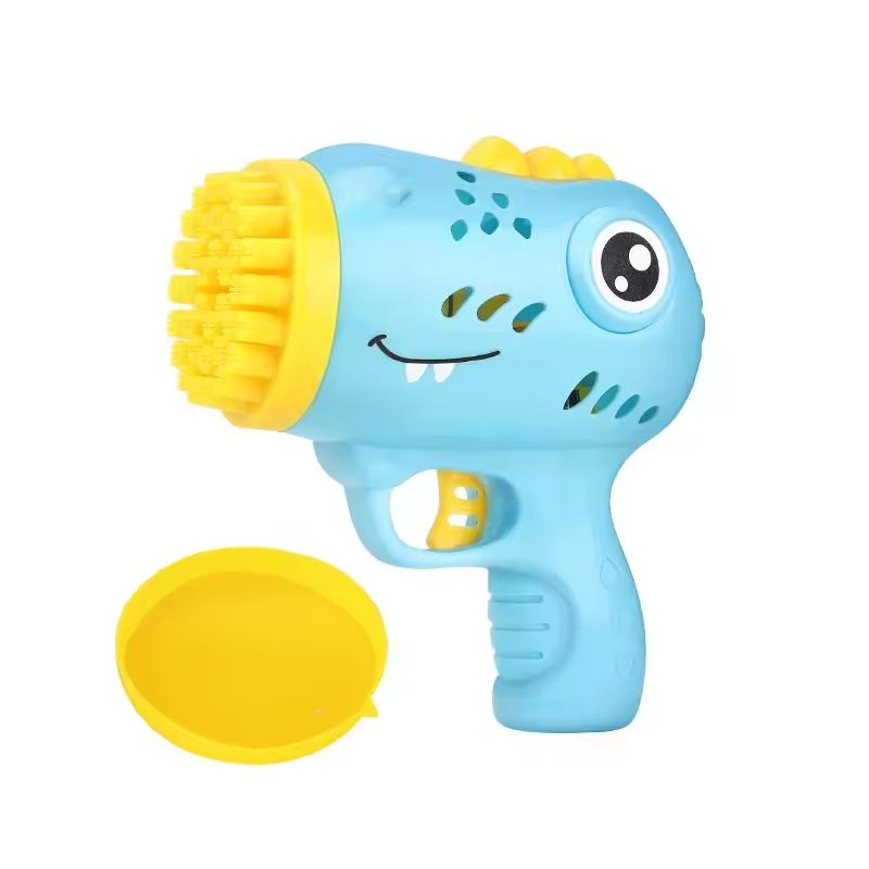 36 hole Dinosaur Bubble Gunner with Multi hole Bubble Gun Outdoor Entertainment Toy [No Bubble Water]