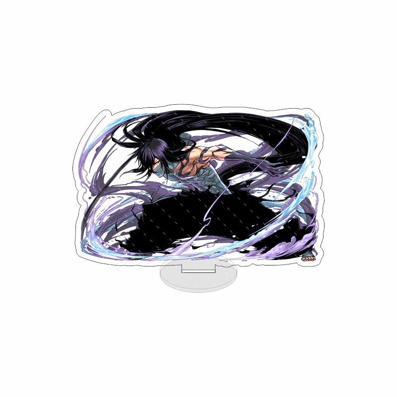BLEACH Anime New Style Figure Mini Stand Acrylic Character Kuchiki Rukia Inoue Orihime Kurosaki Ichigo Model 15cm 15 cm