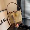 OGAR Women's Summer Woven Bucket Bag