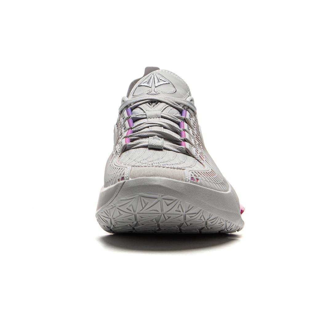 Li-Ning Sneaker da uomo JB3 West Coast Grigio Rosso ABAU107-34