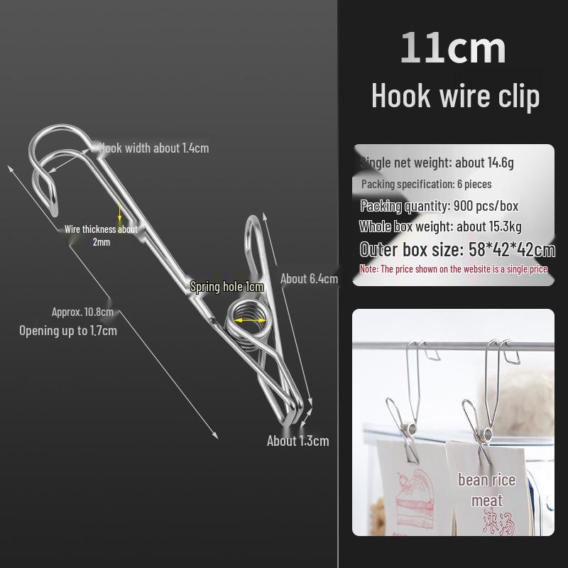 Windproof Stainless Steel Clothes and Quilt Clips: For Quilts, Pants, Socks, and More