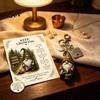 Travel Keychain Gnome with Inspirational Card, Still Hanging On, Keep Growing, Fine Healing Charm Your Path, Dwarf Key Ring for Bags Backpacks