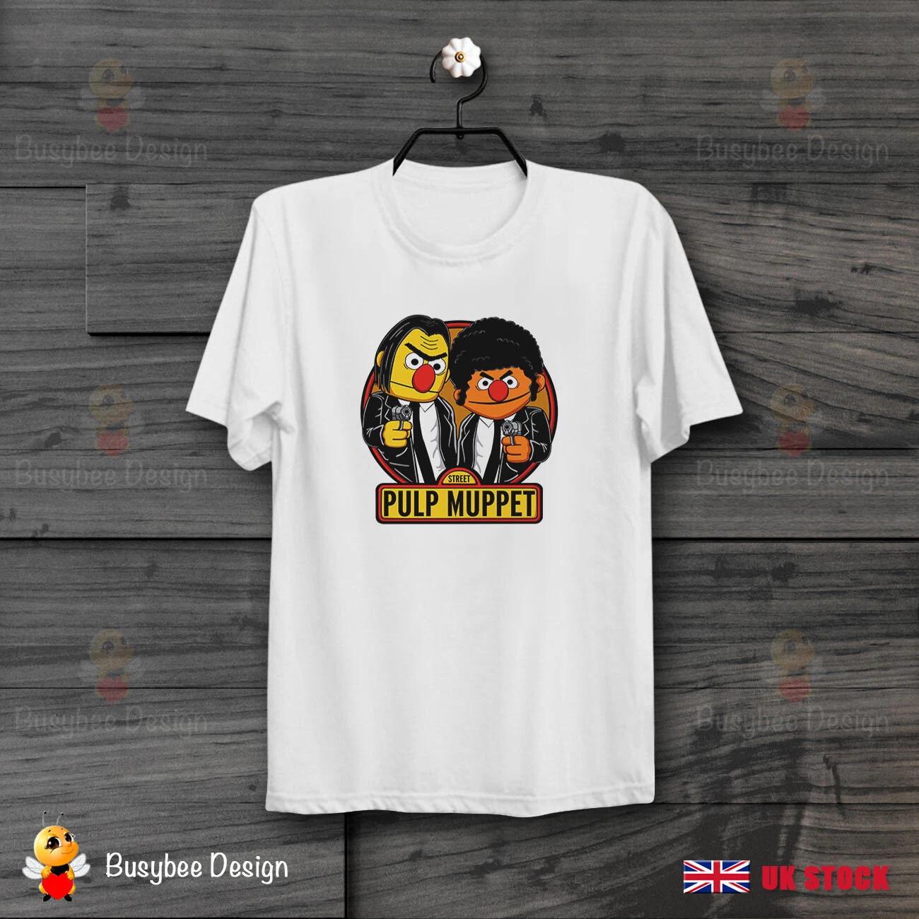 

The Muppets Parody Pulp Fiction Retro Cool Unisex 100% Cotton T-shirt Mens Tees Top B650 XL