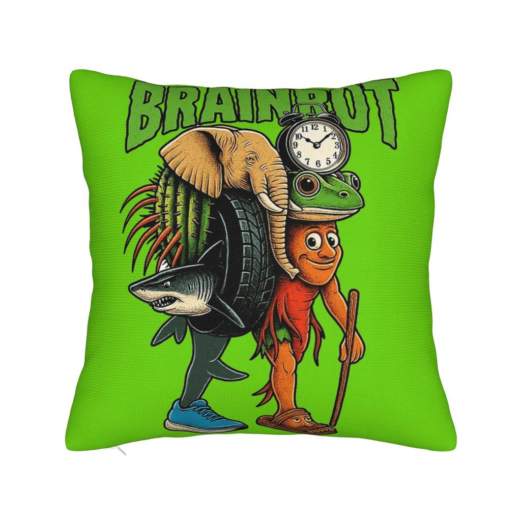 Pillow Cover 67 Brainrot Italian Meme Funny 67 (3) Novelty Pillow Case For Living Room Chair Pillowcases