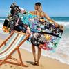 Anime Black Clover Print Beach Towel, Large Soft Quick Dry Towel for Beach Camping Swimming