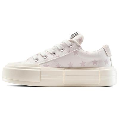 CHUCK TAYLOR Comfortable and Versatile Durable Low-top Canvas Shoes Unisex Pink and White