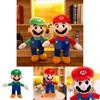 Adorable Mary Plush Toy Cartoon Mario Doll Pillow For Childrens Birthday Gift
