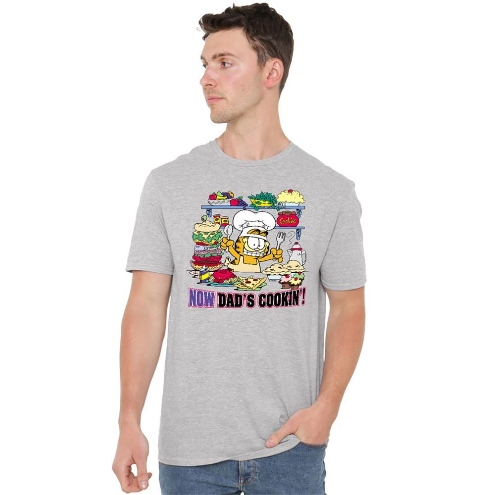 Garfield Now Dads Cooking T-Shirt S-5XL Athletic Heather S