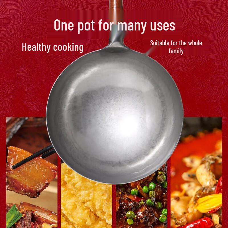 Triceratops 34cm 201 Nerezová pánev Wok na smažení