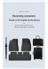 Eco-Friendly TPE Floor Mats for '23 Tesla Model 3 (Refreshed), Injection Molded Pedal Style.