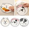 PVC Placemat, Cute Animal Heat Insulation Mat, Non Slip Scratch Resistant Coaster for Cups And Pots, Waterproof Table Protector