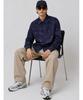 Kinetikeullo Water-Dyed Shirt (Purple Navy)