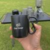 Outdoor Double-Layer Stainless Steel Camping Cup - Insulated Anti-Scald for Coffee, Tea, Wine, with Mountaineering Hook.