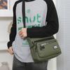 Multi Pockets Casual Crossbody Bag Crossbody Storage Bag Vintage Men Satchel Bag  Working