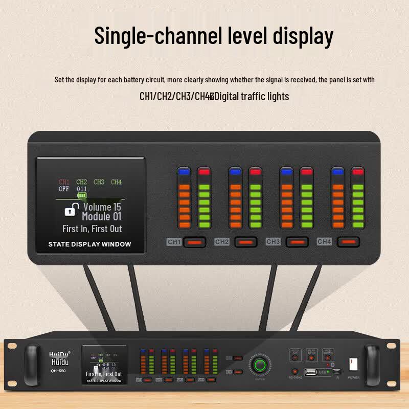 HuiDu Professional Wireless Gooseneck Conference Microphone Systems (CN Version)