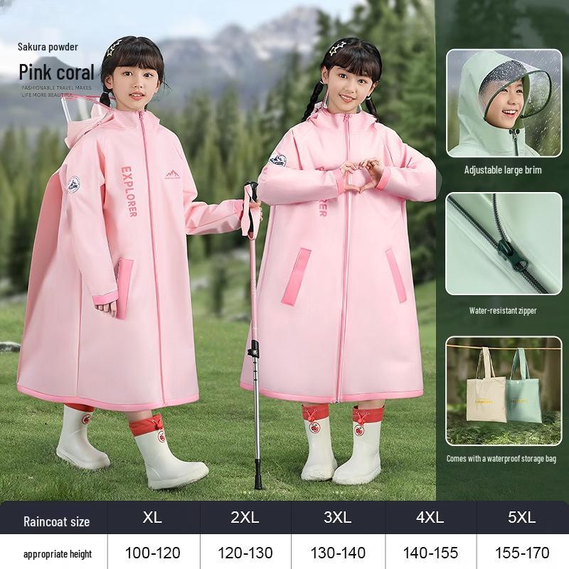 Yiceng Children s Waterproof Rain Poncho