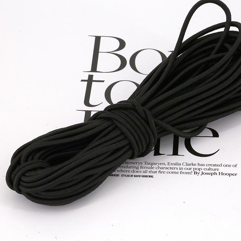 2.5mm High Elasticity Colorful Elastic Rubber Cord