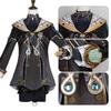 New Freminet Cosplay Costume Wig Fontaine Divers Freminet Cosplay Halloween Party Outfit Uniforms Hat