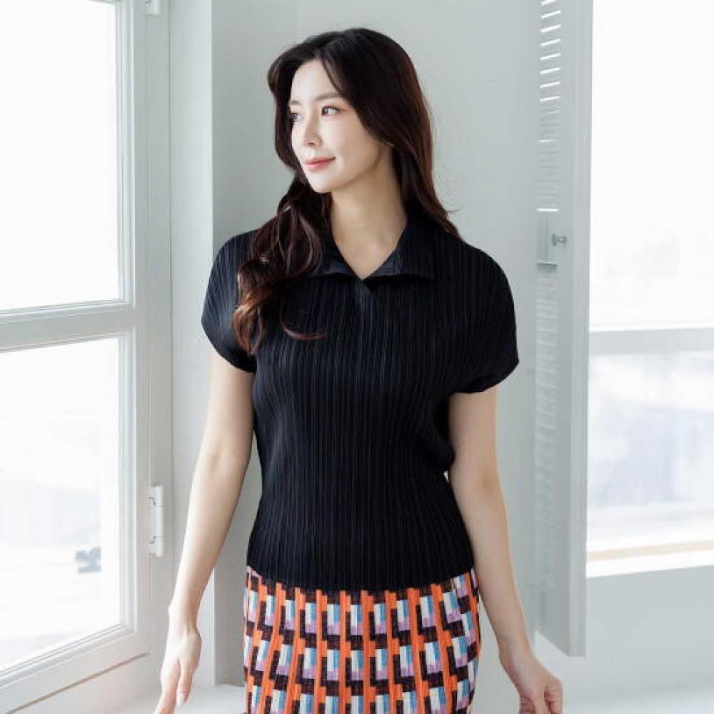 Plara Balloon Ray Pleats Blouse  Up To 88 