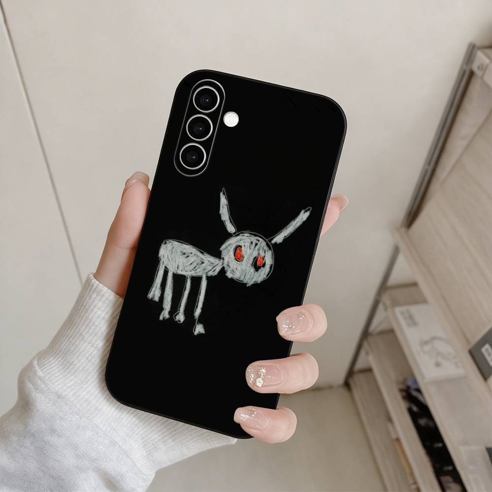 Canadian Rapper Drake Phone Case For Samsung Galaxy A73,A72,A71,A70,A53,A52,A51,Others Soft Black Cover