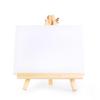 Solid Wood Mini Easel & Picture Frame with Paints - Children's Tripod Phone Holder