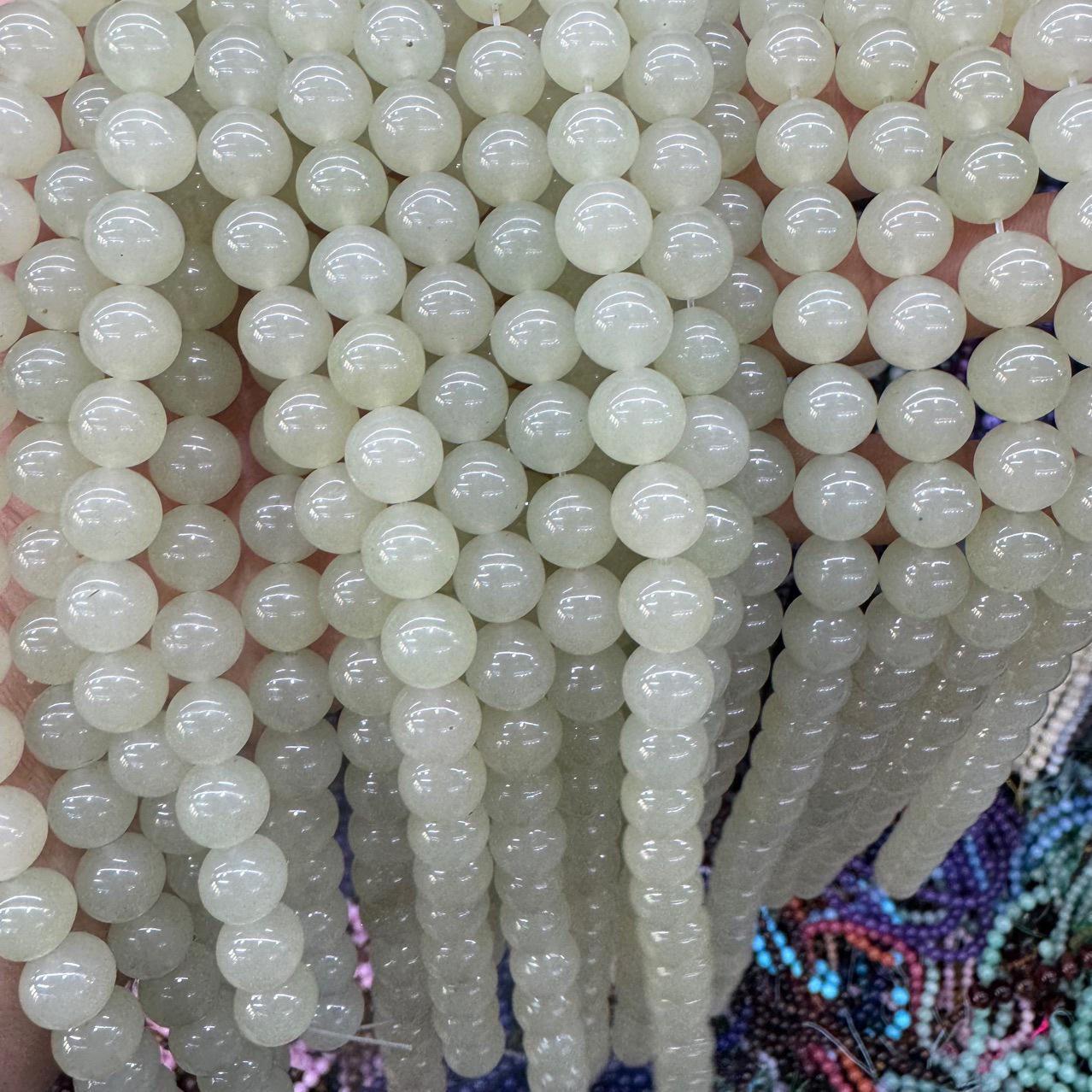 

12mm Light Sky Blue Round Beads for DIY Jewelry and Apparel 12mm, approx. 31 beads/strand небо синє світло кольору