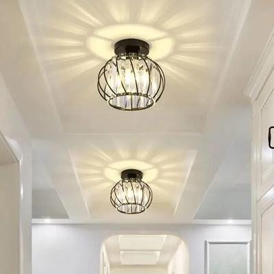 Modern LED Ceiling Lights Living Room Hallway Lighting Front Porch Home Deocoration Ceiling Lamp Glass Minimalist Light Fixture