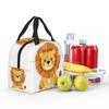 Cute Lion Cartoon Insulated Lunch Bag for Women Kids Portable Food Boxes Thermal Lunch Box Tote