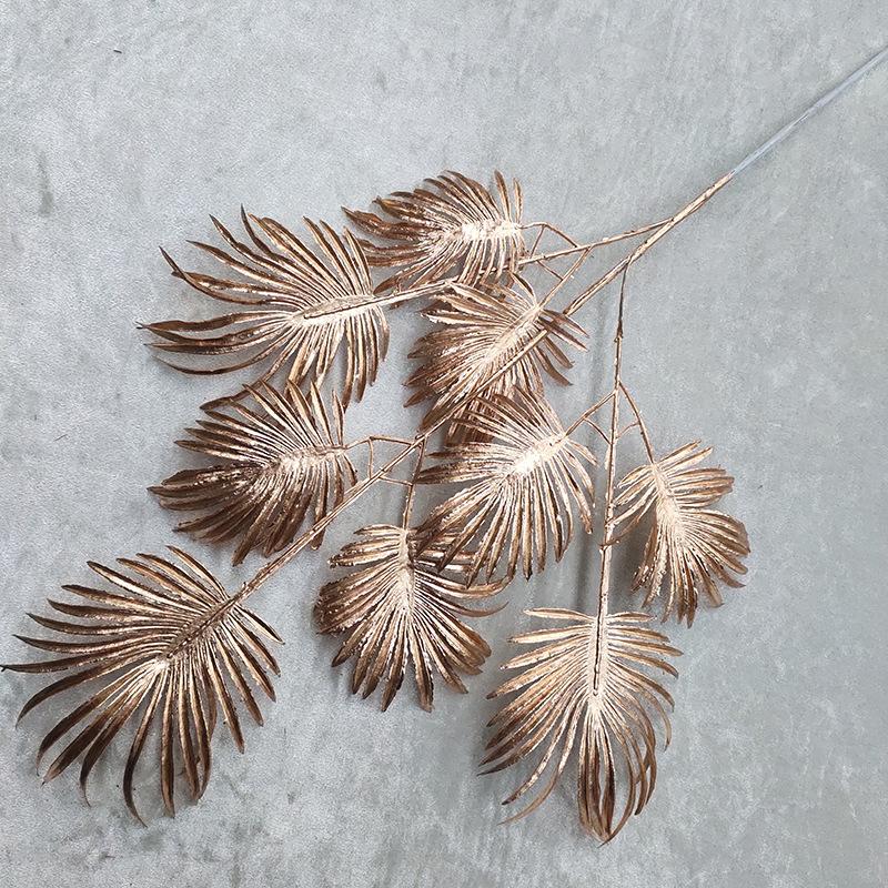 New Gold Simulation Plant Fake Bouquet Room Decoration Flower Arrangement Scattered Tail Sunflower Mulberry Leaf Persian Willow
