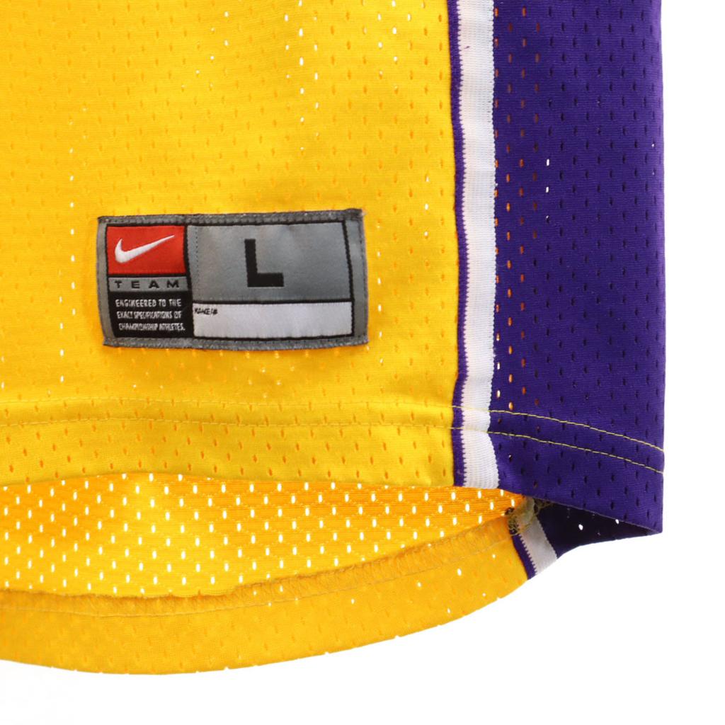 Nike NBA LAKERS BRYANT 8 No Sleeve Mesh Game Shirt Tank Top L Lakers Men's Used