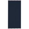Roof Panel 12 pcs Anthracite 100 x 45 cm Galvanized Steel