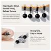 4pcs Windproof Tablecloth Weights Clips Solid Metal Ball Table Cover Pendant Clips  Home Dining