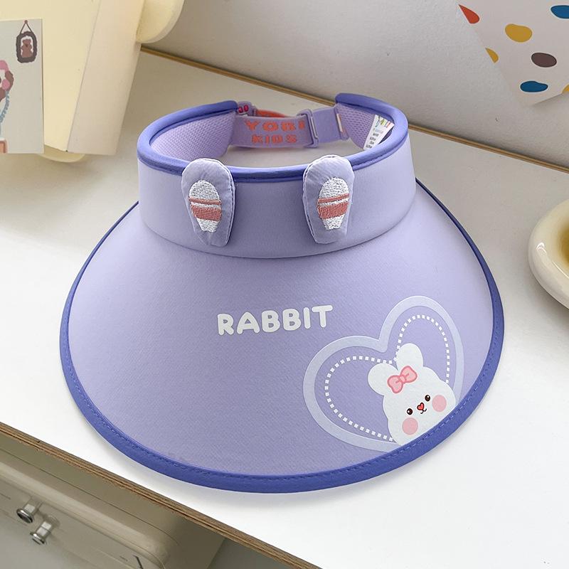 Kinder Sonnenschutzhut Sommer Mädchen UV Anti Luft Zylinder Cartoon Baby Junge Große Krempe Outdoor Sonnenhut