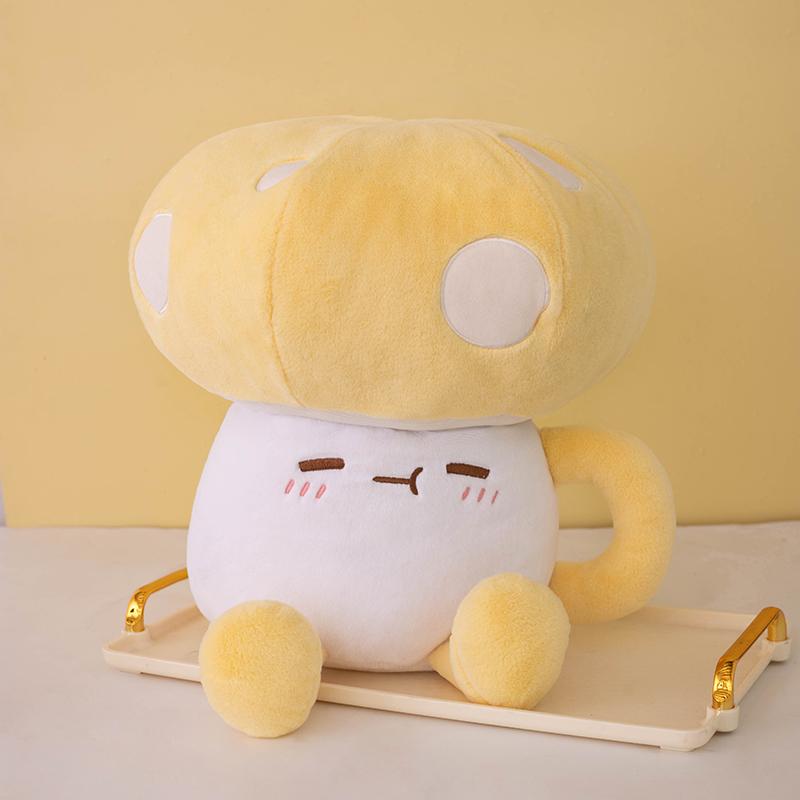 2330Cm Cute Vegetables Kawaii Red Mushrooms Shii-Take Plush Soft Toy Stuffed Dolls Home Decor Gift For Girl Boy Birthday