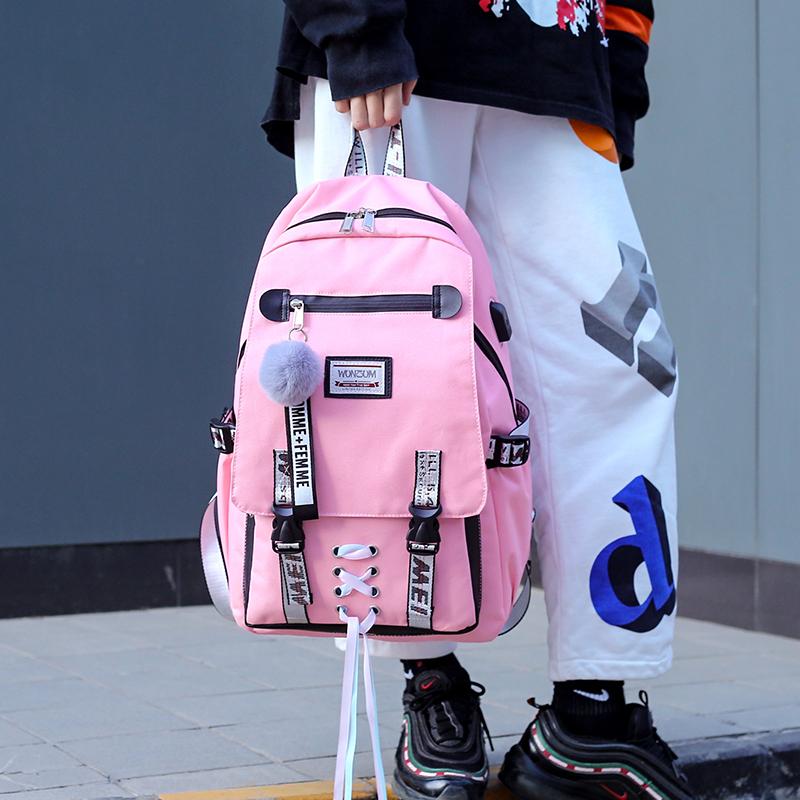 Buy Women Fashion School Bags Waterproof Travel Bag Girls