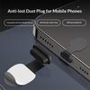 4/6Pcs Phone Charging Port Anti-Dust Dirt Plug Port Protector High-Quality Silicone Dustplugs Cover Anti-Lost Cap Port Protector