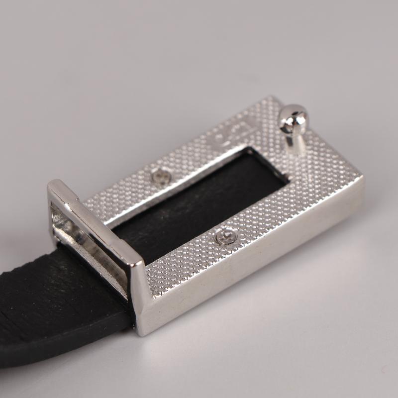 Women Thin Belt Black Gold Silver Metal Buckle Belt Pu Casual Leather Waist Belt Trouser Dress Decoration Waistband