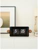 Nordic Style Retro Flip Clock: Automatic Page Turn, Ideal for Desk or Bedside in Living Room, Bedroom, or Study. Simple and Creative Design.