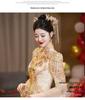 2025 Summer Xiuhe Wedding Dress: Elegant Chinese Dragon & Phoenix Gown