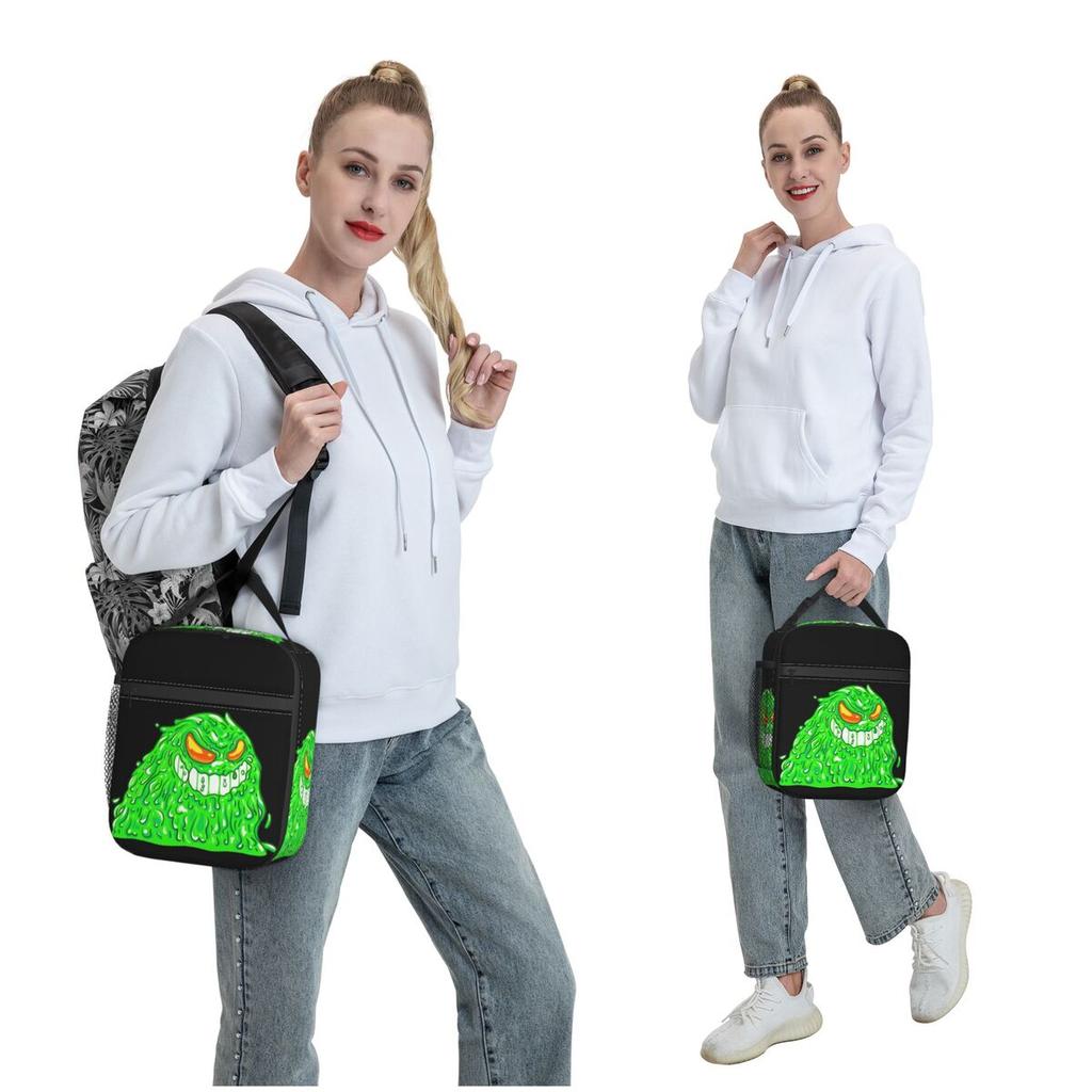 Feid Ferxxo Logo Insulated Lunch Bag for Women Children Portable Food Boxes Thermal Lunch Box Tote