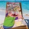 Cartoon C-CL-clarence-S Towel Sports Quick Dry Travel Camping Gear Sandproof Soft Light Large Beach Towel