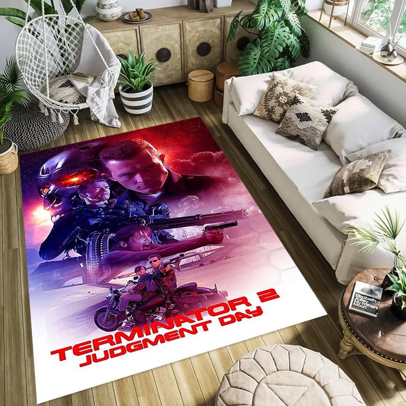 Terminator: Dark Fate - Battle Survival carpet Living room and bedroom mats floor mats Art Protective pad Doormat