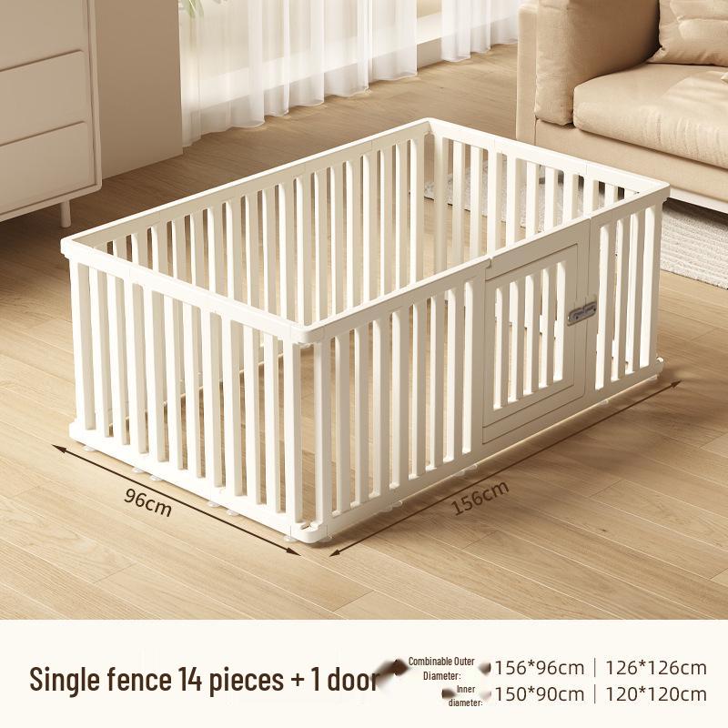 Indoor Pet Fence: Easy Assembly Puppy Barrier for Small Dogs - Suitable for Bedroom, Living Room, Bathroom